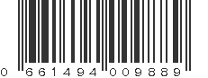 UPC 661494009889