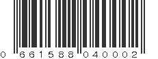 UPC 661588040002