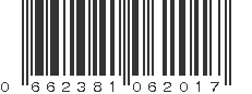 UPC 662381062017