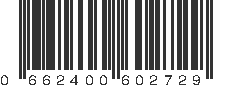 UPC 662400602729