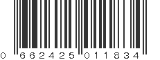 UPC 662425011834