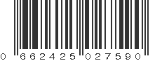 UPC 662425027590