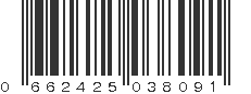 UPC 662425038091