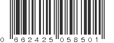 UPC 662425058501