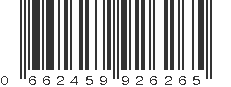 UPC 662459926265