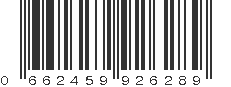 UPC 662459926289