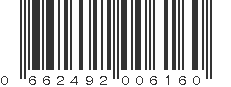 UPC 662492006160