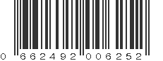 UPC 662492006252