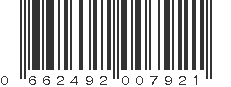 UPC 662492007921