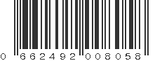 UPC 662492008058