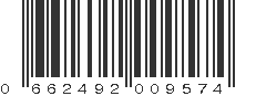 UPC 662492009574