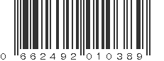 UPC 662492010389