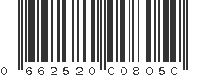 UPC 662520008050