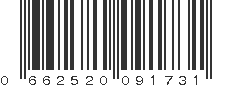 UPC 662520091731