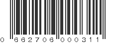 UPC 662706000311