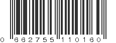 UPC 662755110160