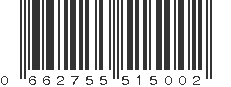 UPC 662755515002