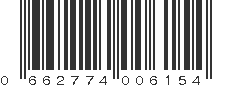 UPC 662774006154