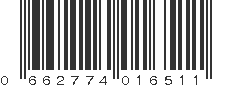UPC 662774016511