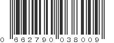 UPC 662790038009