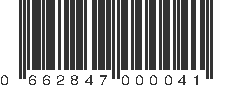 UPC 662847000041