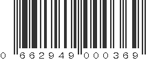 UPC 662949000369