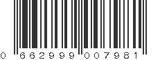 UPC 662999007981