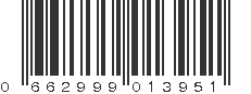 UPC 662999013951