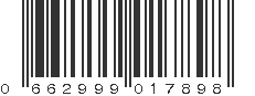 UPC 662999017898