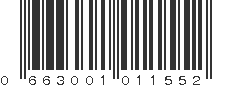 UPC 663001011552