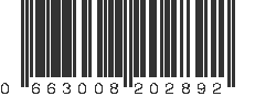 UPC 663008202892