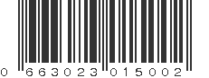 UPC 663023015002