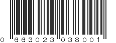 UPC 663023038001