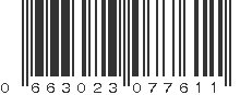 UPC 663023077611