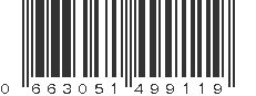 UPC 663051499119