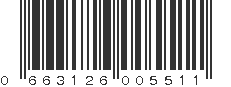 UPC 663126005511