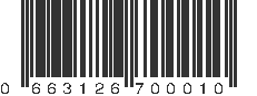 UPC 663126700010