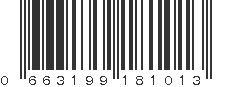 UPC 663199181013