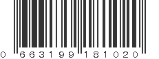 UPC 663199181020