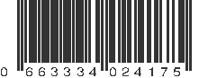 UPC 663334024175