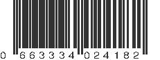 UPC 663334024182