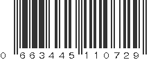 UPC 663445110729