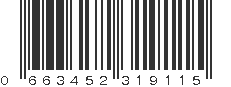 UPC 663452319115