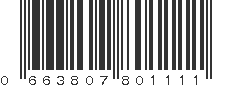 UPC 663807801111