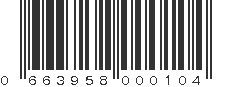 UPC 663958000104