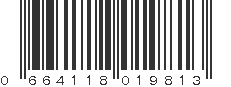 UPC 664118019813