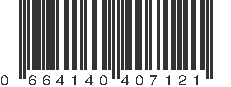 UPC 664140407121