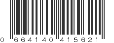 UPC 664140415621