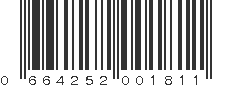 UPC 664252001811