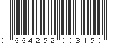 UPC 664252003150